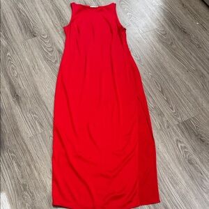 Banana Republic Stretch Satin Maxi Dress
